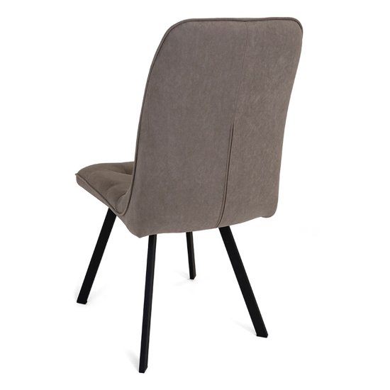 Стул с мягким сидением из велюра современный (арт 20668) Фото 4