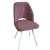 Стул на металлокаркасе мягкий из велюра (арт 31969)