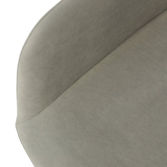 Стул серый с обивкой из велюра (арт 33962) Фото 6