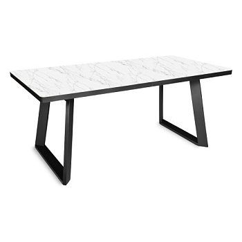 Стол кухонный под мрамор лофт (арт 33698) - Фото 2