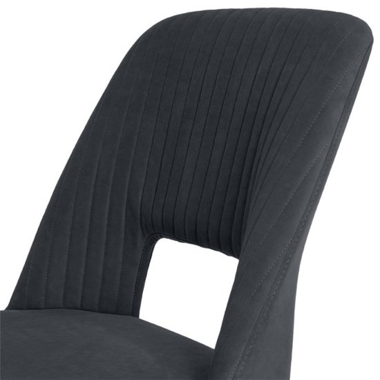 Стул на металлокаркасе из велюра (арт 19808) Фото 7