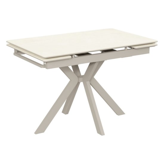 Стол обеденный раскладной керамический на одной ножке (арт 34378) Фото 2