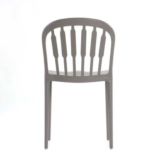 Стул бежевый пластиковый (арт 6596) Фото 4