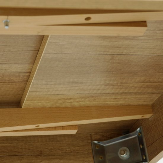 Обеденный стол раскладной 110 см (арт 17700) Фото 4