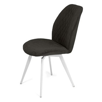 Стул металлический мягкий велюровый (арт 33557) - Фото 2