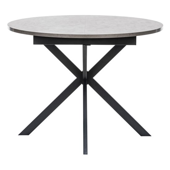 Стол кухонный раскладной круглый на одной ножке (арт 15696) Фото 3