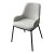 Стул кухонный на металлокаркасе с мягким сидением серый (арт 32109)