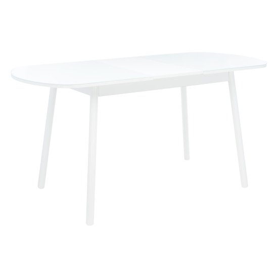 Кухонный стол стеклянный белый (арт 9564) Фото 2