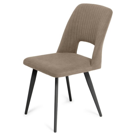 Стул мягкий из велюра современный (арт 35325) Фото 4