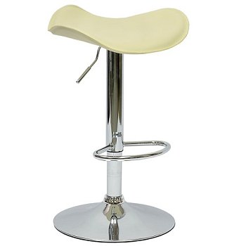 Барный стул слоновая кость регулируемый современный (арт 6182) - Фото 2