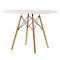 Стол круглый белый D-100 см eames (арт 16409)