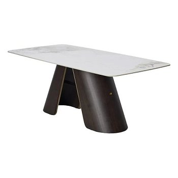 Стол со столешницей из керамики современный (арт 34097) - Фото 2