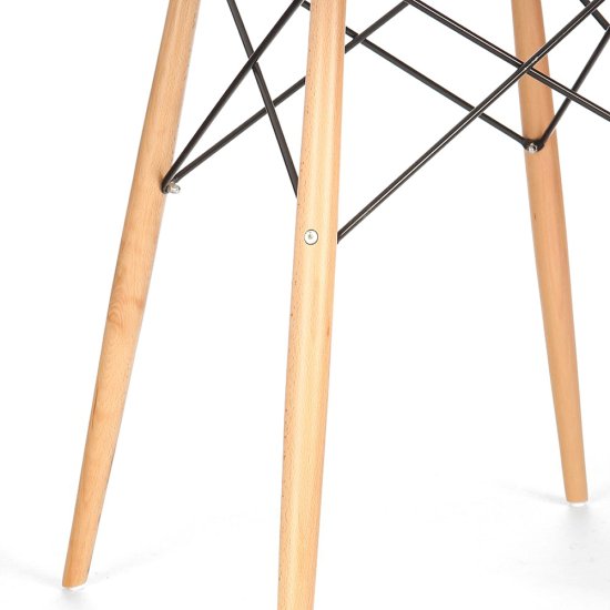 Стол круглый белый D-100 см eames (арт 16409) Фото 2