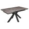 Обеденный стол с керамическим покрытием на одной ножке (арт 35498)