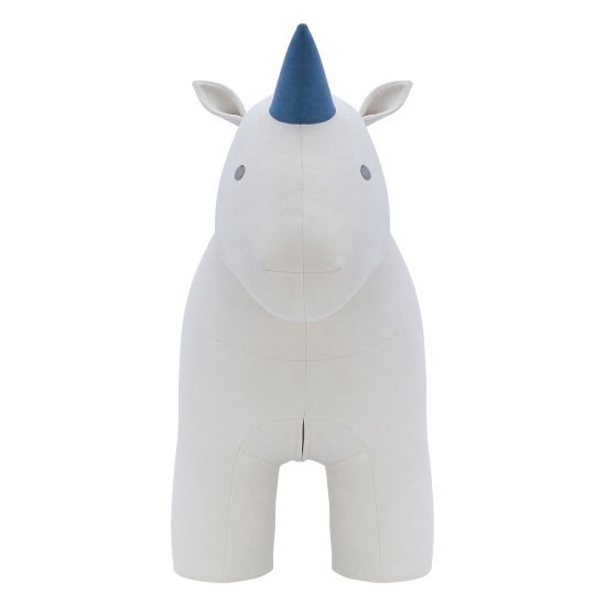 Пуфик с мягким сидением голубой (арт 13350) Фото 2