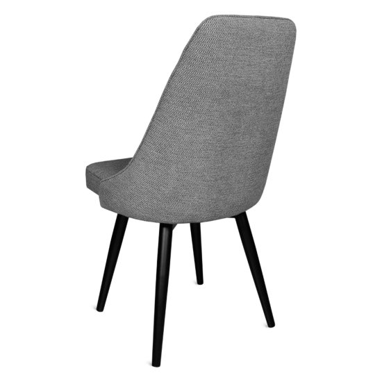 Стул кухонный металлический мягкий серый (арт 34202) Фото 2