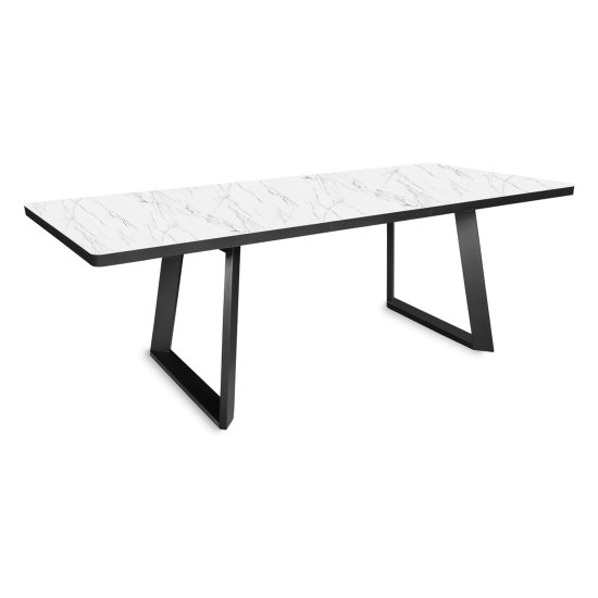 Стол кухонный под мрамор лофт (арт 33698) Фото 2
