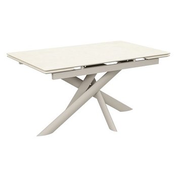 Стол с керамической столешницей на одной ножке 160 см (арт 34695) - Фото 2